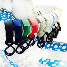 רב תכליתי עגלת Carabiner מחזיקי קליפ קולב עבור תינוק חיתול שקיות מצרכים בגדים(China)