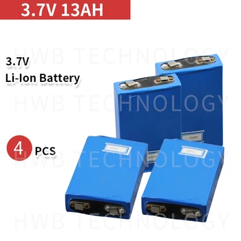 

4pc 3.7v 13ah li polymer sample battery for e-bike battery 36v lithium battery pack wheelchair batarya 12v electro scooter ebike
