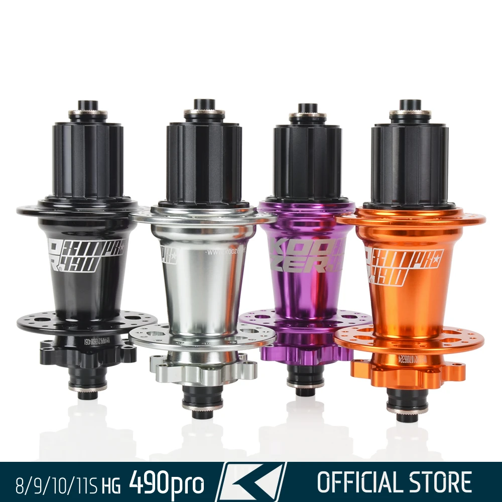 Koozer Xm490pro Hg Rear Mtb Bicycle Hub 5x135 Qr 10x135mm Ta 12x142 Thru 28h 32h 36 Holes