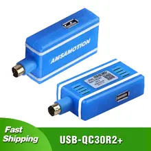 Latest Vesion Isolation Type USB-QC30R2 For MELSEC Q Series PLC Programming Cable Protable packing amsamotion upgraded usb qc30r2 communication cable apply to mitsubishi q series plc programming cable download line