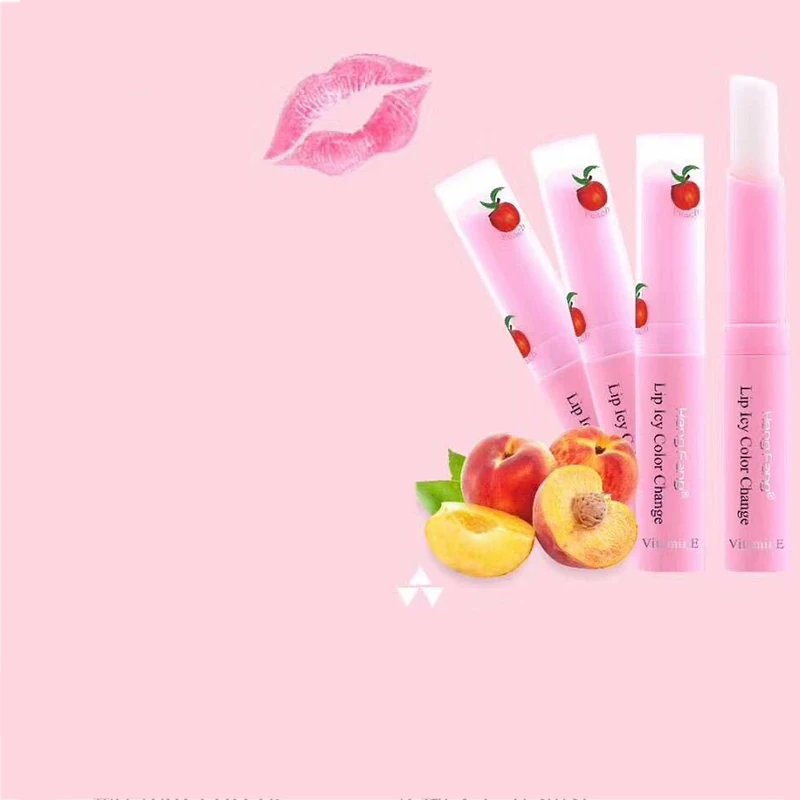 ZHENDUO сочная персиковая помада розовый Обесцвечивающий бальзам для губ увлажняющее восстановление Уход за губами Бальзам для губ
