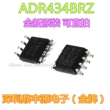 2 шт./лот ADR434BRZ лапками углублением SOP-8