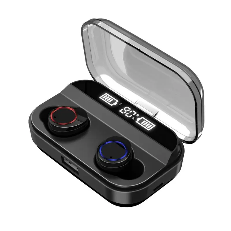 Waterproof Wireless Bluetooth Earphone Headset Smart Touch Control USB For Bluetooth 5.0 Earphones 3000mAh Charging Box Waterproof Wireless Bluetooth Earphone Headset Smart Touch Control USB For Bluetooth 5.0 Earphones 3000mAh Charging Box