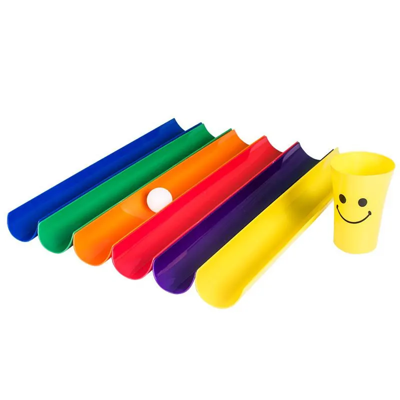 

Kids Outdoor U-channel Transmit Balls Funny team cooperation Games School Activity Training Toys Children Pupil Sports Meet toy