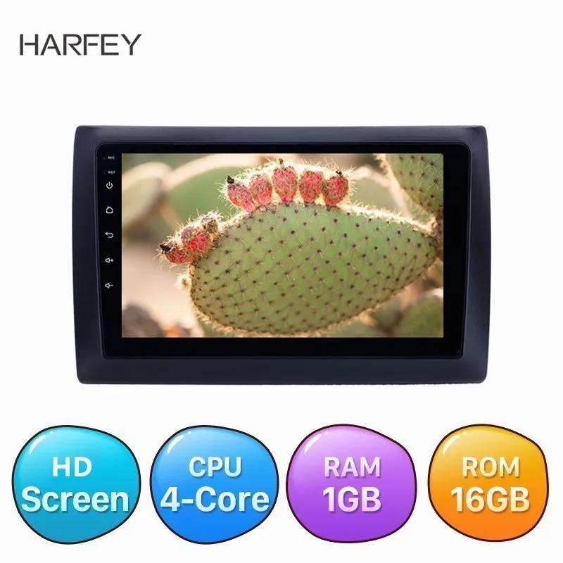Harfey Android 8 1 HD сенсорный экран 9 ''Navi для 2010 Fiat Stilo GPS Автомагнитола поддержка OBD2