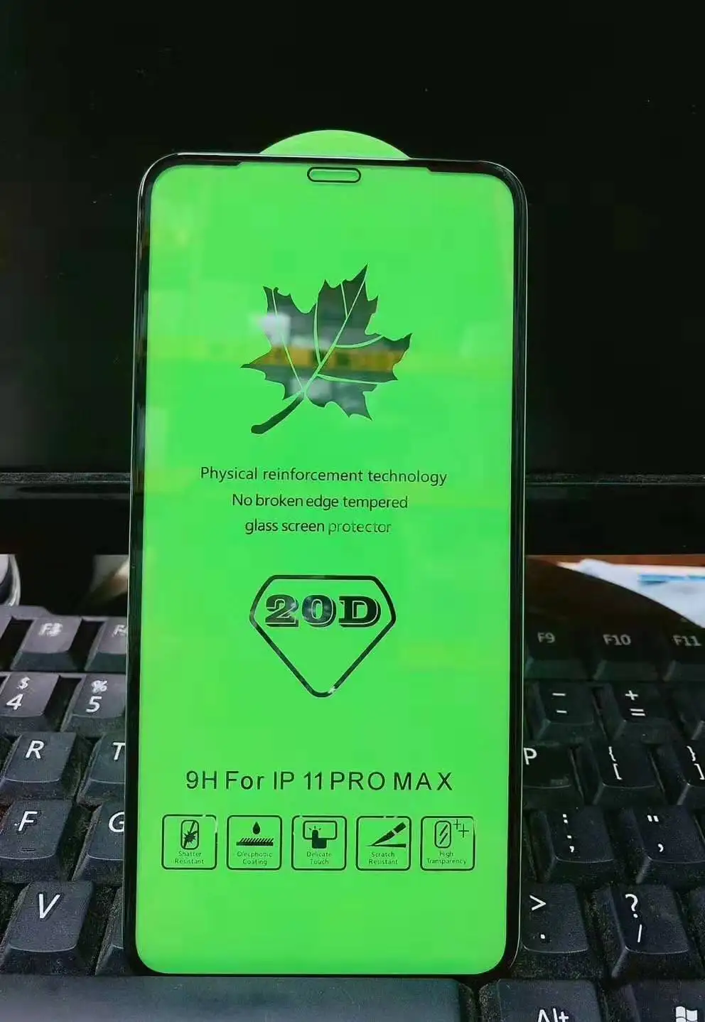 Sinzean 25 шт большой радиус для IPHONE 11/678 Plus 20D полное покрытие закаленное стекло XS MAX/XR