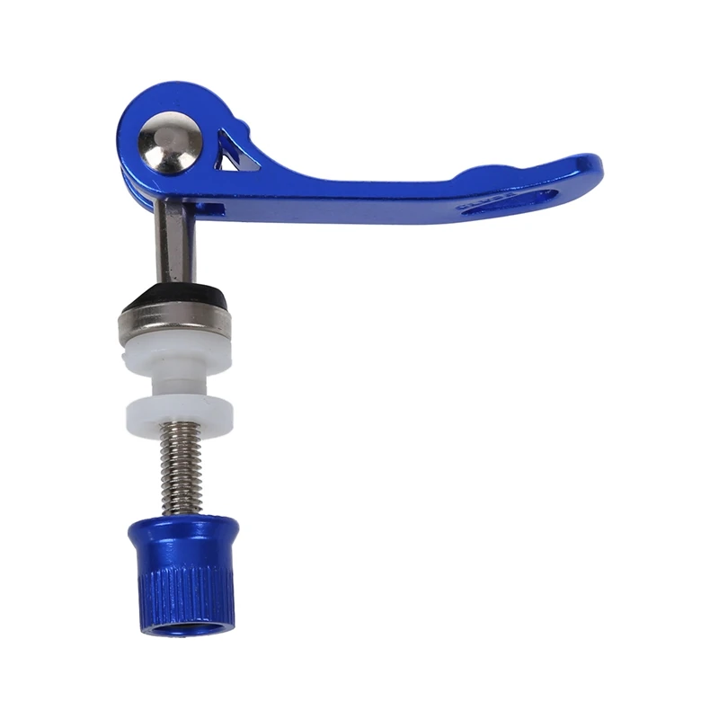 Road Bike Bicycle Seat Post Quick Release Binder Clamp Bolt Blue