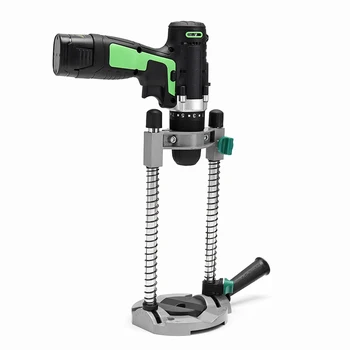 

Electric Drill Precision Adjustable Angle Woodwork Drilling Holder Guide Stand