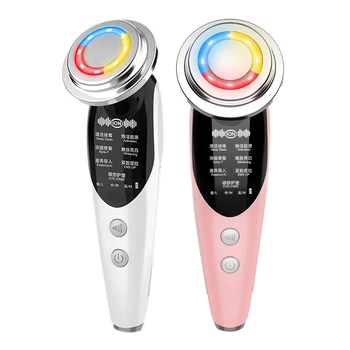

Facial Vibration Massage Beauty Instrument Mesotherapy Radio Frequency Photon Face Skin Rejuvenation Remover Beauty Tool