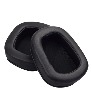 

Easy Install Soft Professional Cover Memory Foam Headphones Cushion Replacement Ear Pad Direct Fit Solid For Logitech G633 G933