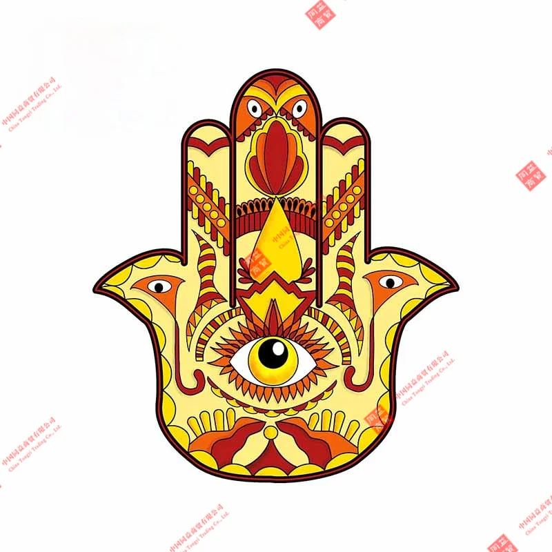 Personalized Racing Stickers Hamsa Car and Motorcycle Decals RV Wall Office Supplies PVC Vinyl | Автомобили и мотоциклы