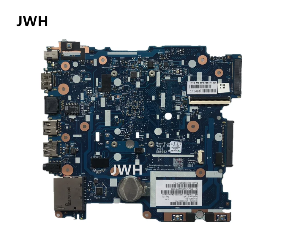 FOR HP PAVILION 10Z-F Motherboard E1-6200T 2G 769701-001 769701-501 769701-601 Tested working