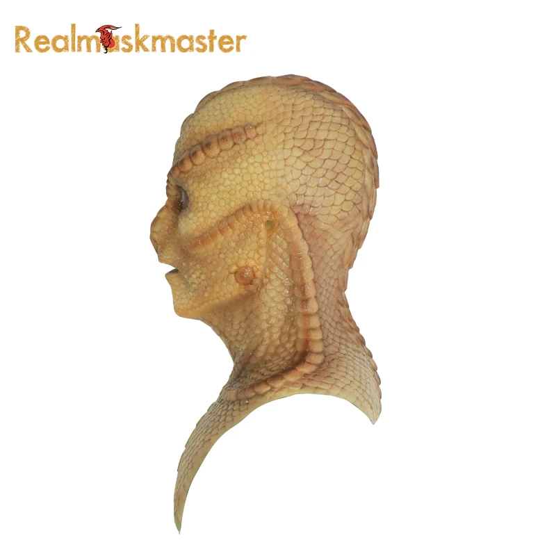 Realmaskmaster Реалистичная силиконовая маска ящерицы на Хэллоуин для мужчин, Вечерние Маски, искусственный Голубь из латекса, Вечерние Маски для взрослых