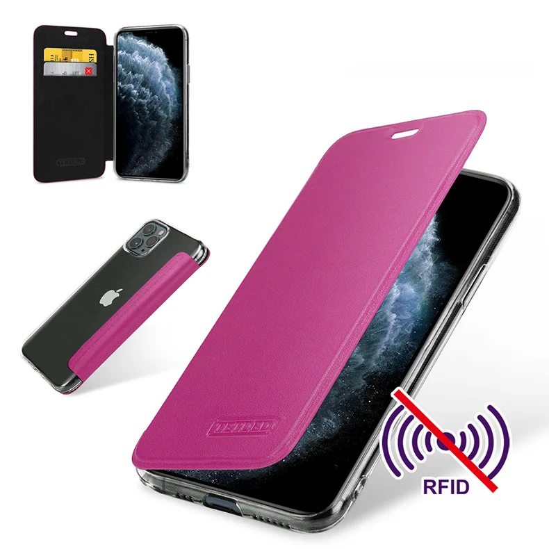 Модный чехол из натуральной кожи с откидной крышкой для телефона iPhone 11/11 Pro мягкий чехол из искусственной кожи для iPhone 11Pro Max Fundas Coque capa