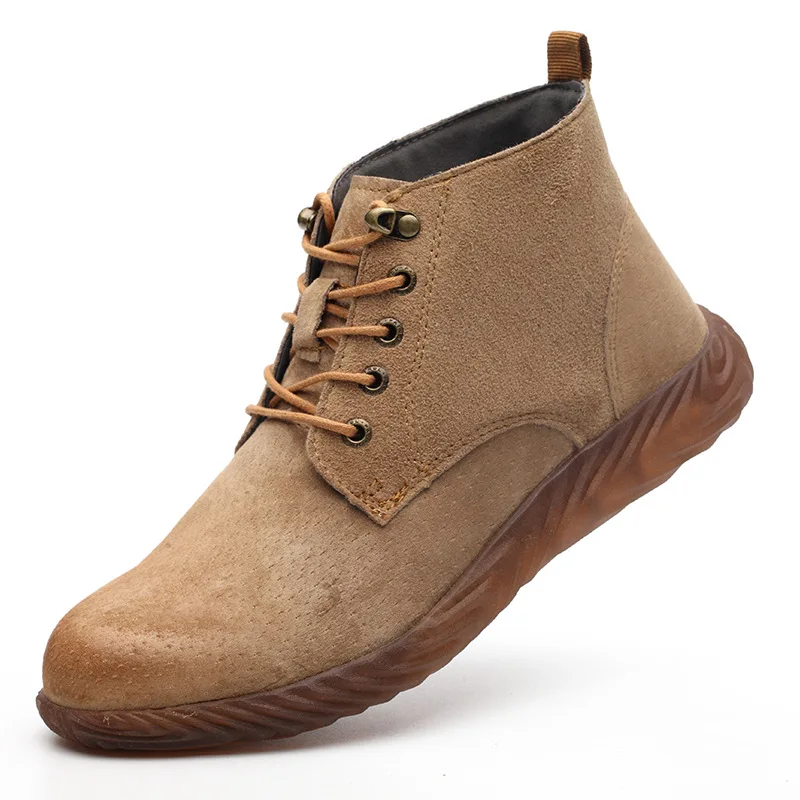 

Safety Shoes With Steel Toe Cap Women Welder Work Shoes Welding Fire Protection Footwear Boots