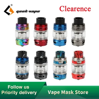 

Clearance Geekvape Alpha Subohm Tank 2ml/4ml Capacity 25mm Diameter Button Press Top Filling & MeshMellow Coil Ecig Atomizer