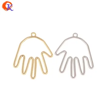 

Cordial Design 50Pcs 32*43MM Jewelry Accessories/Earring Accessories/Palm Shape/Zinc Alloy/DIY/Hand Made/Earring Findings