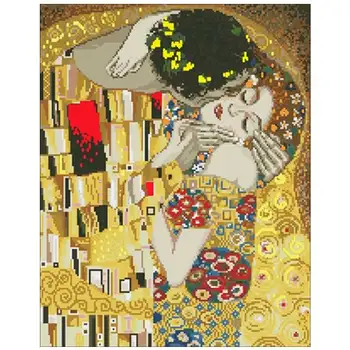 

Eternal kiss patterns Counted Cross Stitch 11CT 14CT 18CT DIY Chinese Cross Stitch Kit Embroidery Needlework Sets home decor