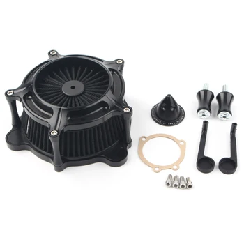 

Motorcycle Air Filter For Harley Dyna/FXR 1993-2017 & Softail 1993-2008 2009 2010 2011 2012 2013 2014 2015 & Touring 1993-2007