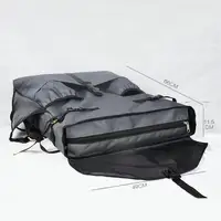 Fashion Black Art Bag A2 Drawing Board 4K Painting Bag Art Portfolio Case Waterproof Big Artist Bag Backpack For Drawing Tools 5