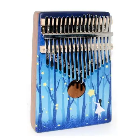 Kalimba17 ключ пианино для больших пальцев красное дерево портативный палец