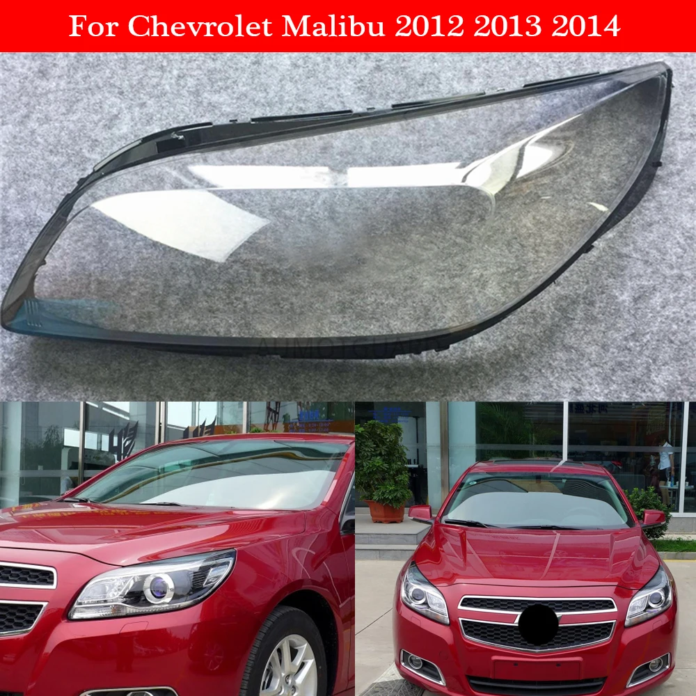 

Car Headlamp Lens For Chevrolet Malibu 2012 2013 2014 Car Headlight Replacement Lens Auto Shell Cover