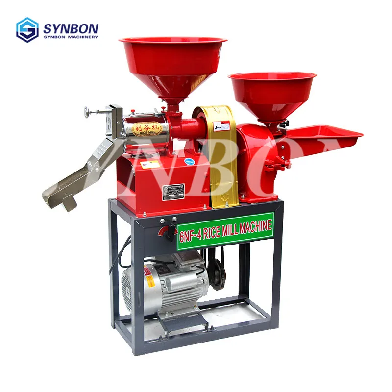 electric rice mill machine