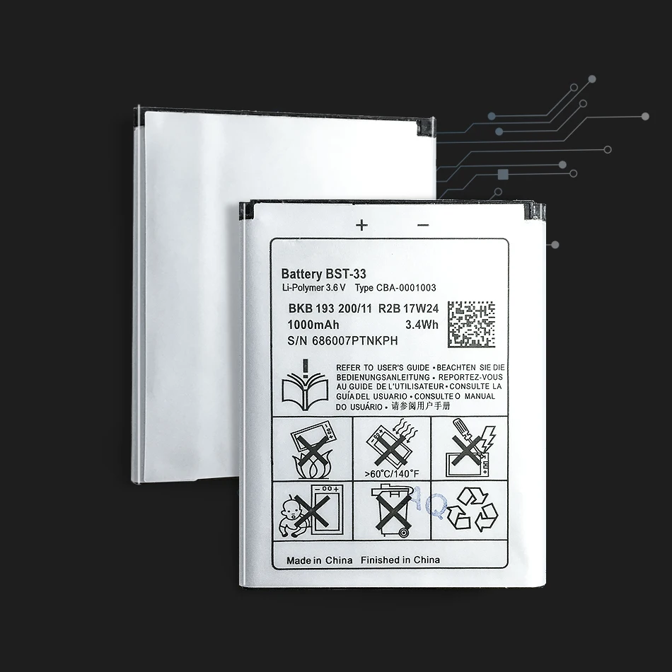 Аккумулятор для смартфона Sony Ericsson K800i K810i C702 C903 F305 G900 K550i K630i K660i W100I T700 T715 950