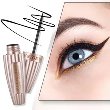 3D Черный стойкий подводка для глаз Водостойкая Подводка для глаз пятнистая Косметическая жидкая Косметика для макияжа жесткий-голова Анти-размазывающийся карандаш для глаз