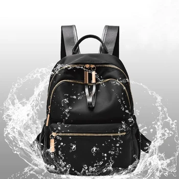 

Women Girls Oxford cloth backpack School backpacks Bag fashion multifunctional zipper school Travel Bags