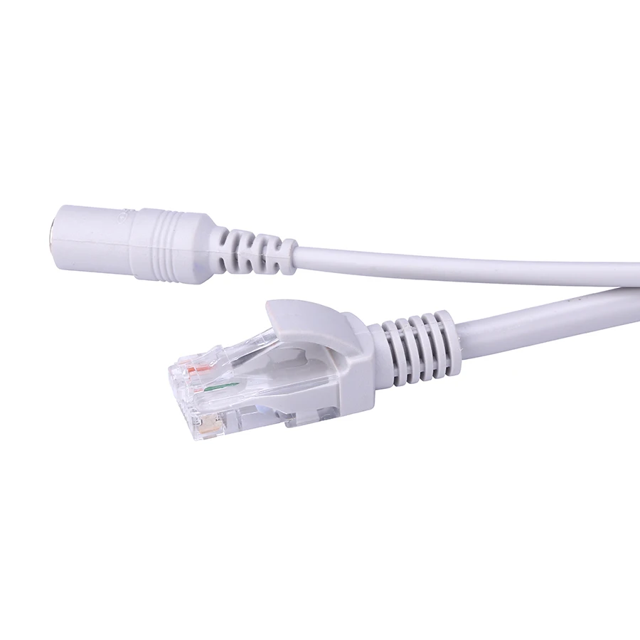 Hamrolte 5 м/10 м/20 м/30 м на выбор 2,1 мм/5,5 мм разъем RJ45+ DC удлинитель питания Ethernet CCTV кабель для ip-камер NVR системы