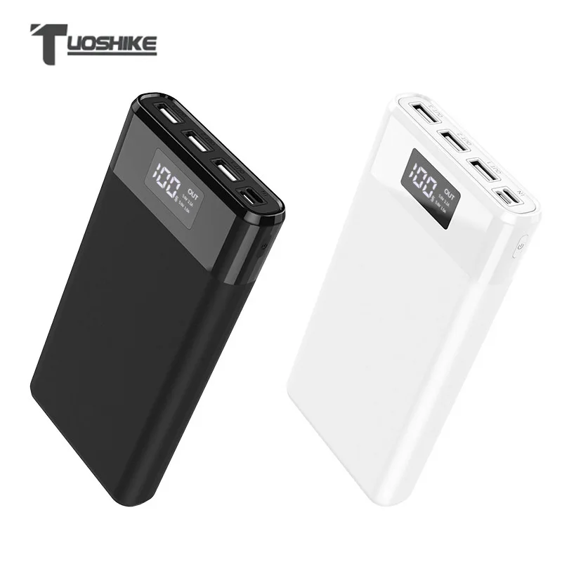 TUOSHIKE 30000 мАч power Bank Быстрая зарядка для светодиодный дисплей Внешнее зарядное устройство для Iphone Xiaomi samsung портативное зарядное устройство