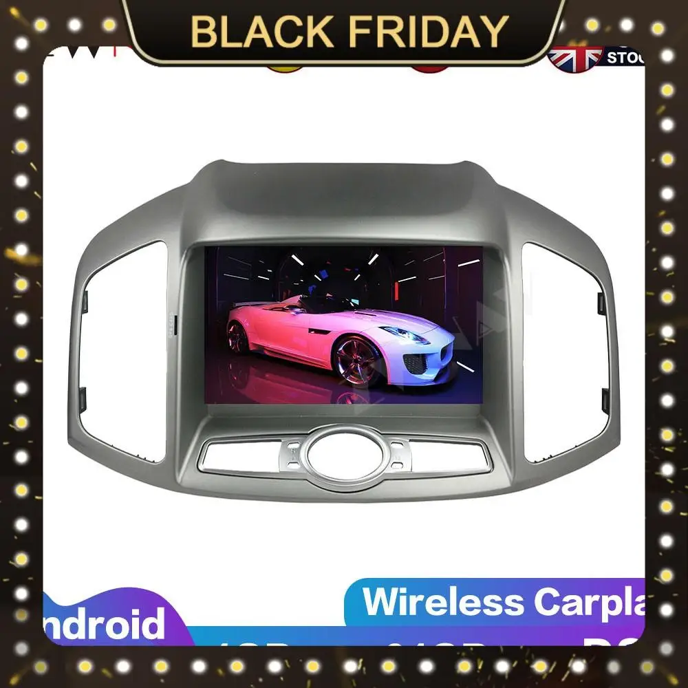 

Carplay Android 10 Screen Car Multimedia DVD Player For Chevrolet Capative 2012-2016 BT GPS Navi Car Auto Audio Stereo Head Unit
