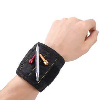 

Waterproof Magnetic Wristband Tool Bag Electrician Portable Toolkit Strong Magnets Hand Bracelet for Screws Nails Drill Bits