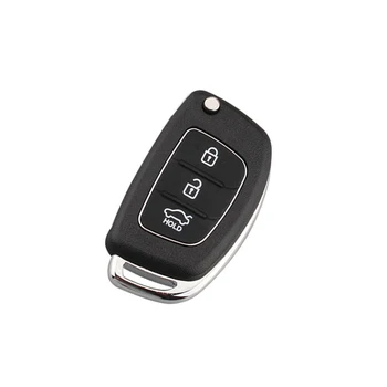 

Auto Car Keyless Entry Remote Key Case Cover Black For Hyundai ix35 ix45 Series