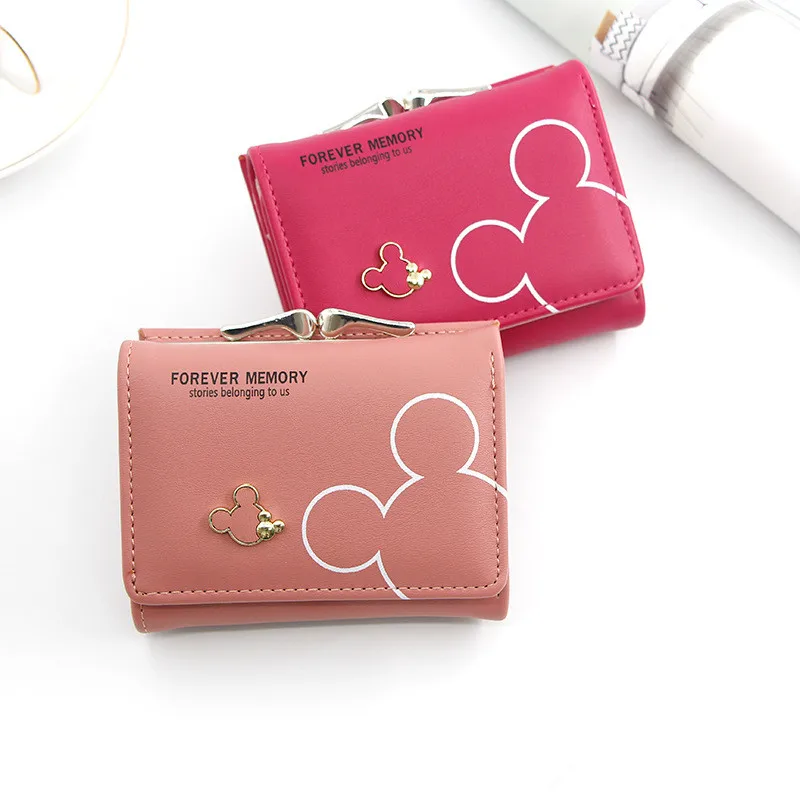

Cartoon Wallets Leather Women Clutch Bag Ladies Purse Pocket Short Card Holder Cute Wallet Cartera Mujer Girls Coin Purse Gifts