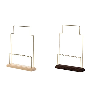 

Earrings Jewelry Organizer Display Holder Stand Metal Jewelry Holder Earrings Necklace Rack Display