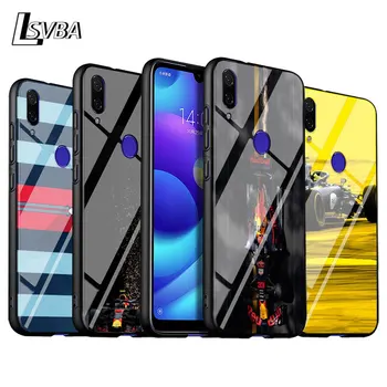 

For Xiaomi Redmi Note 9 Max 8T 8 7 6 Pro Gloss Black Cover Formula 1 Racing car For Redmi Note 5 Pro 5A 4 4X Phone Case