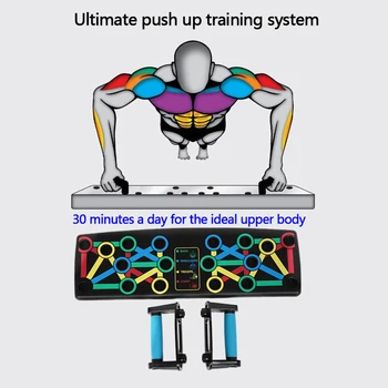 

Multi-function Push-up Board Push-ups Indoor Exercise Pectoralis Triceps, Shoulder, Latissimus Dorsi Push-ups