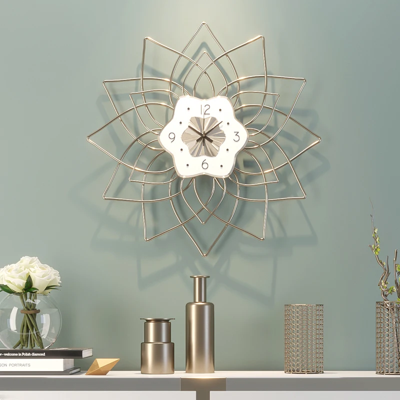 Creative Wall Clock Modern Design Simple Large Nordic Novelty Home Decoration Relogio Parede Decor AA60WC | Дом и сад