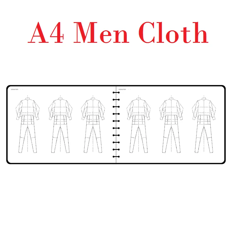 e Homens, Caderno de Design de Moda,