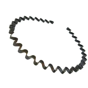 

Korean Widened And Thickened Headband Fashion Personality Headband Men And Women Wavy Widened Headband