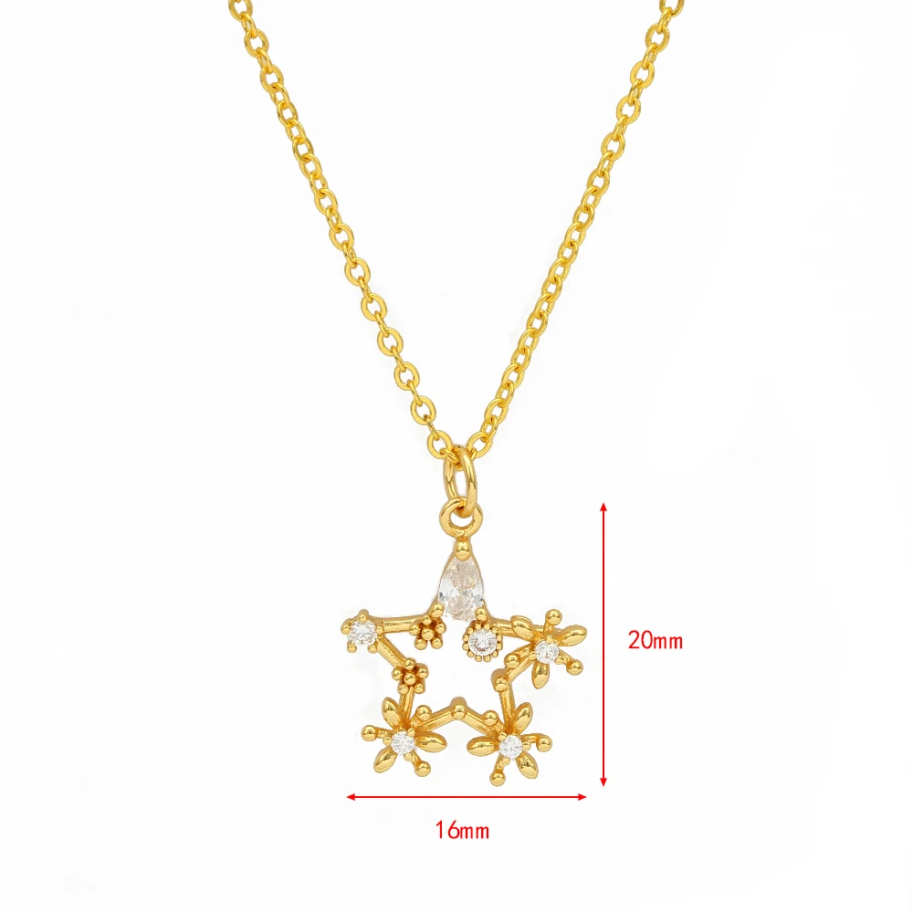 Женское Ожерелье с кулоном колье золотого цвета подвеской в виде пожеланий карты