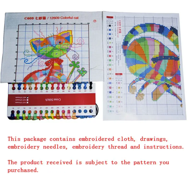Two Girls DIY Handmade Needlework Counted 14CT Printed Cross Stitch Embroidery Q6PE