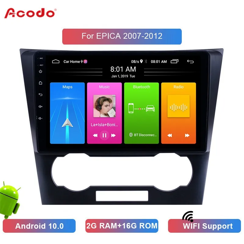 

ACODO 2+16G Android 10.0 Car Radio Multimedia Player For Chevrolet EPICA 2007-2012 Navigation GPS 2 din