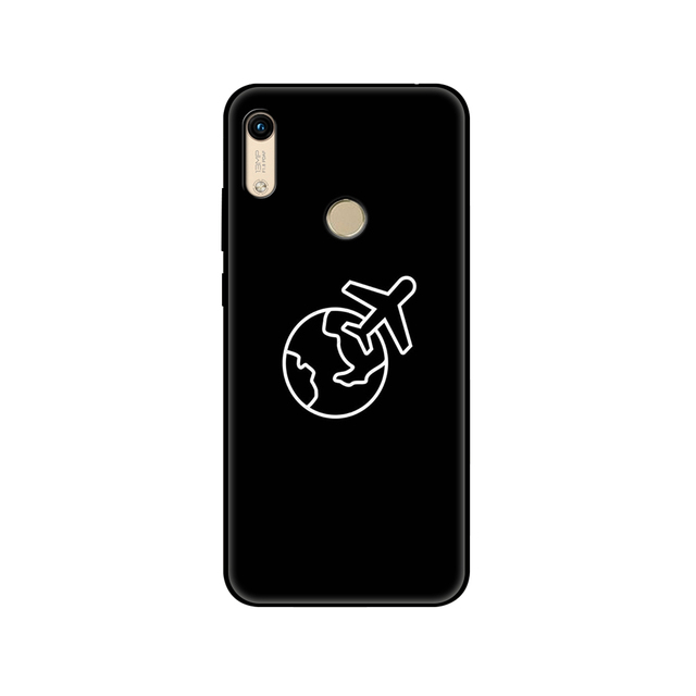 Honor 8A Case For huawei Honor 8A prime Case Silicon TPU back Cover Phone Case On Huawei Honor 8A JAT-LX1 8 A black tpu case