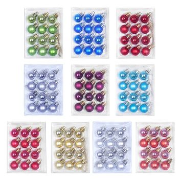 

12pcs 2cm Christmas Tree Ball Bauble Xmas Party Hanging Ball Ornament Christmas Decorations for Home Navidad New Year Gift