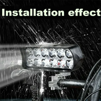 

LED Motorcycle Headlight IP68 Parts Motorcycle Driving Lamp Driving 12~85V