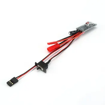 

RC Car 10A Brushed ESC Motor Speed Controller Electronic Speed Control For 1/28 1/18 1/24 Car Boat Naughty Dragon Model Toy