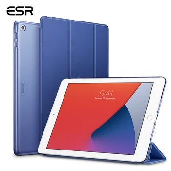 

ESR Case for 2020 iPad 8th/iPad Air 4/iPad Pro 12.9 11 2020 Ultra Slim Light Case for 2019 iPad 7th iPad 8th Air4 Cover Case